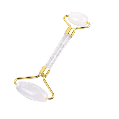 White Crystal Jade Roller