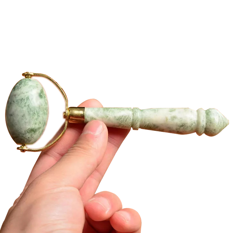 Light Green Single Head Jade Roller