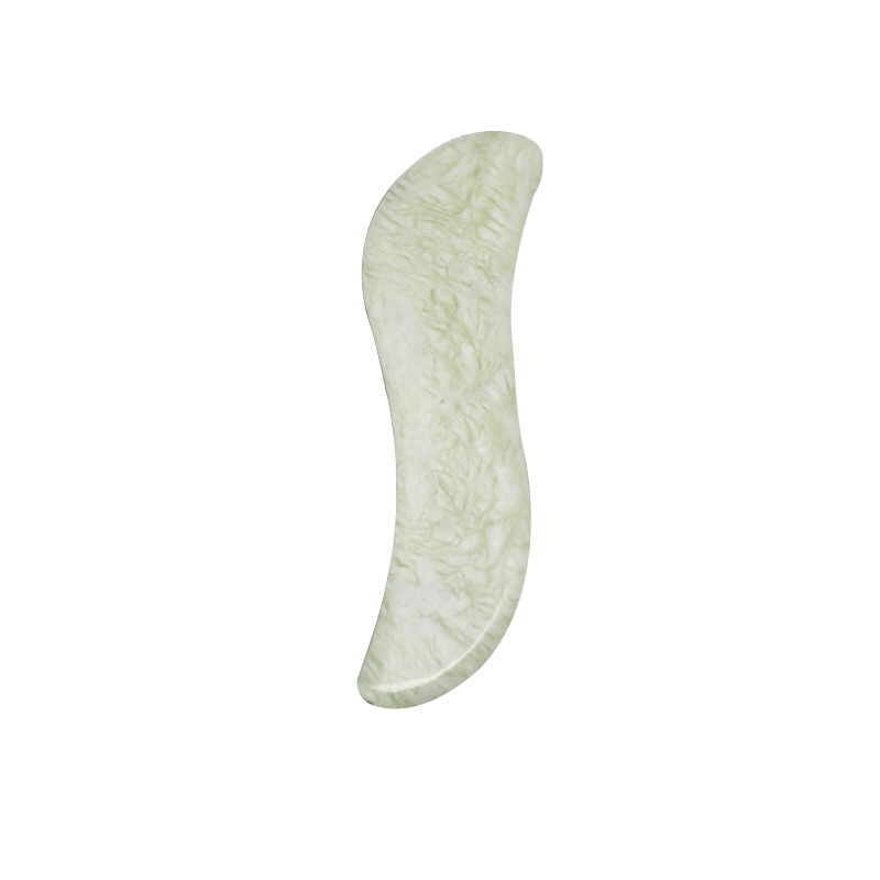 Light Green S Shape Guasha Board